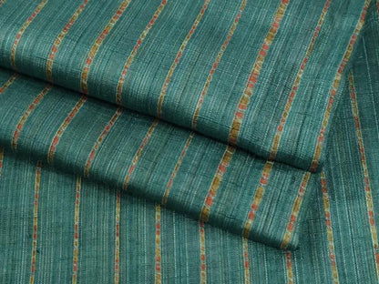 平和屋着物●上質な紬　縞　やまと誂製　正絹　逸品　CABK7515yc