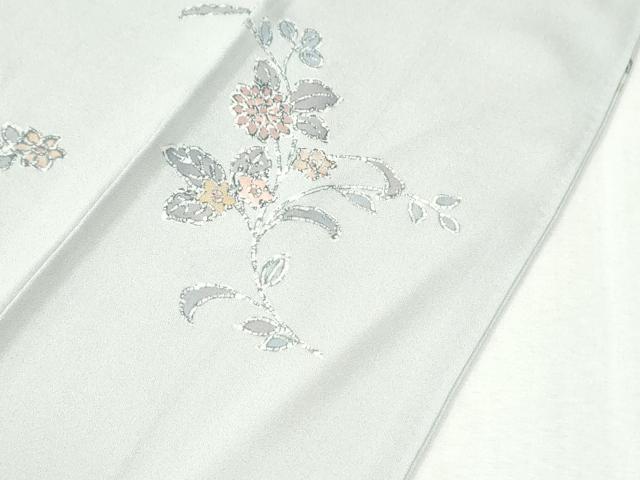 平和屋着物●訪問着　枝花文　正絹　逸品　CABK7516yc