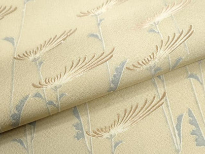 平和屋着物●上質な小紋　裏菊　正絹　逸品　CABK7521yc