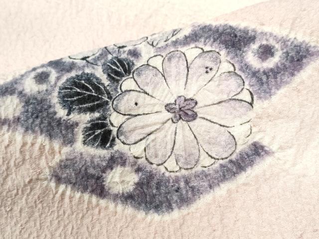 平和屋着物●訪問着　辻が花　絞り　暈し染め　正絹　逸品　CABK7522yc