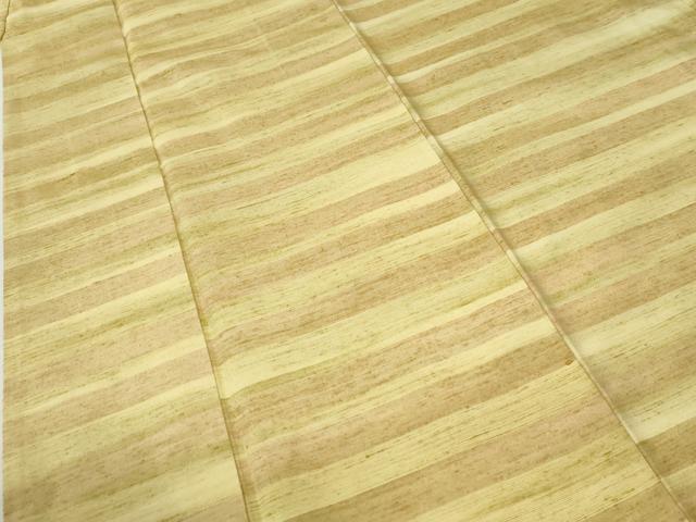 平和屋着物●上質な紬　霞文　正絹　逸品　CABK7568yc