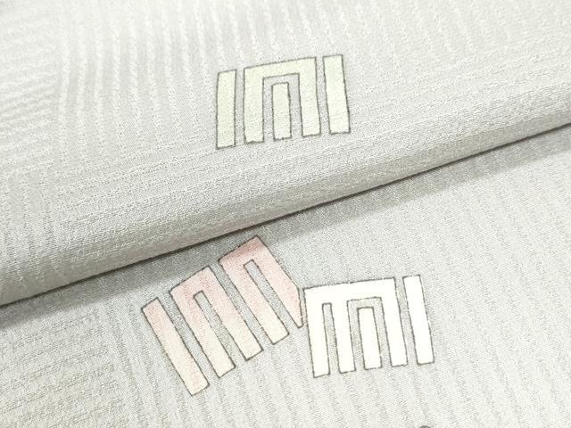 平和屋着物●上質な小紋　源氏香　暈し染め　正絹　逸品　CABK7580yc