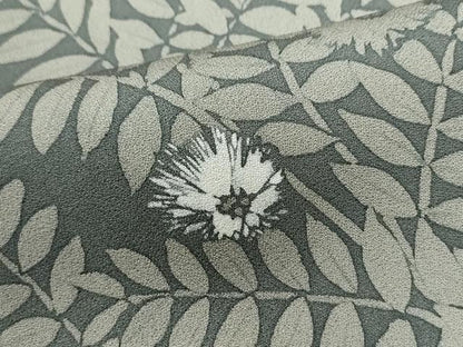 平和屋着物●訪問着　作家物　草花文　ますいわ屋扱い　正絹　逸品　CABK7591yc