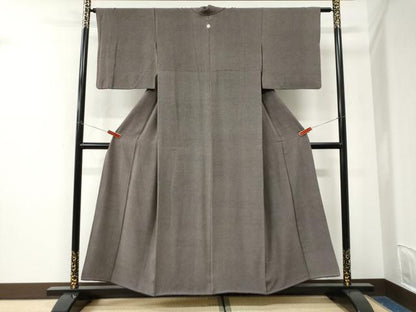 平和屋着物●伝統工芸士　関正三郎　江戸小紋　行儀　正絹　逸品　CABK7592yc