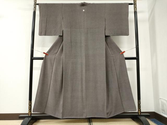 平和屋着物●伝統工芸士　関正三郎　江戸小紋　行儀　正絹　逸品　CABK7592yc