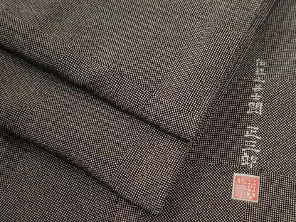 平和屋着物●伝統工芸士　関正三郎　江戸小紋　行儀　正絹　逸品　CABK7592yc