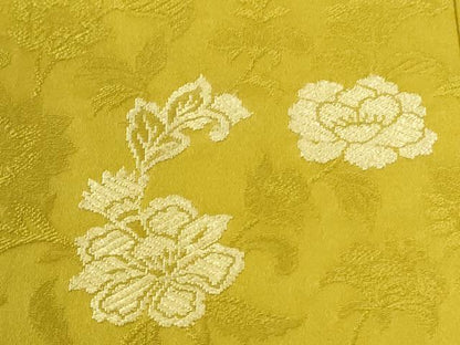平和屋着物●豪華色留袖　牡丹花文　三越扱い　正絹　逸品　CABK7602yc