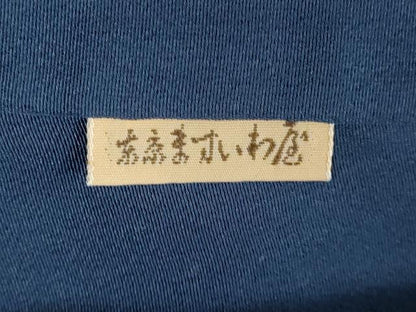 平和屋着物●上質な小紋　短冊花文　金彩　鬼しぼ縮緬　ますいわ屋扱い　正絹　逸品　CABK7647yc