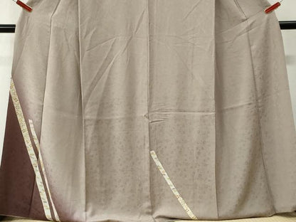 平和屋着物●訪問着　吉祥花文　暈し染め　金彩　正絹　逸品　CABK7675yc