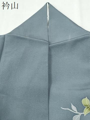 平和屋着物●訪問着　友禅　枝花文　暈し染め　正絹　逸品　CABK7683yc
