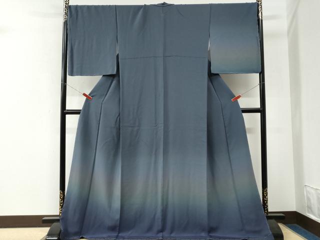 平和屋着物●訪問着　霞文　暈し染め　ロング丈　正絹　逸品　未使用　CABK7690yc