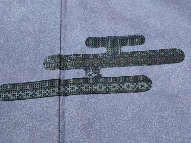 平和屋着物●中国三大刺繍　スワトウ刺繍　訪問着　本場染大島紬　エ霞吉祥文　正絹　逸品　CABK7694yc