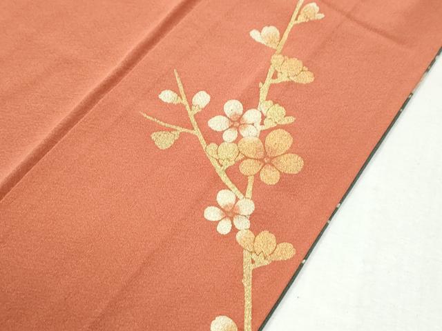 平和屋着物●訪問着　作家物　立波草花丸文　金銀彩　正絹　逸品　CABK7702yc