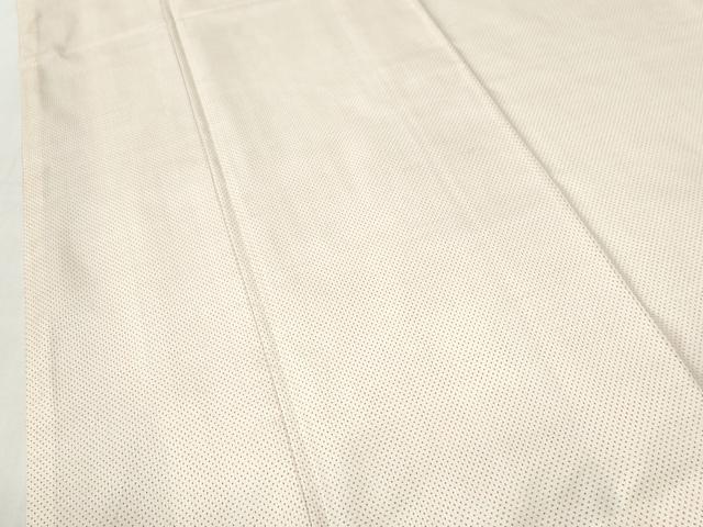 平和屋着物●本場大島紬　白大島　一元絣　正絹　逸品　CABK7703yc