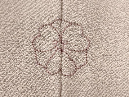 平和屋着物●豪華色留袖　駒刺繍　花唐草文　暈し染め　金彩　ロング丈　正絹　逸品　CABK7712yc