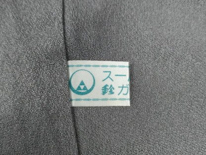 平和屋着物●訪問着　鬘帯扇面草花文　金彩　鈴乃屋扱い　正絹　逸品　CABK7718yc