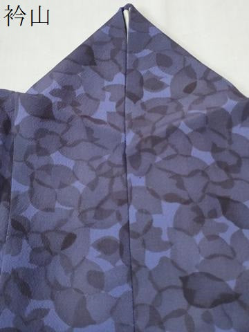 平和屋着物●訪問着　更紗草花文　正絹　逸品　CABK7736yc