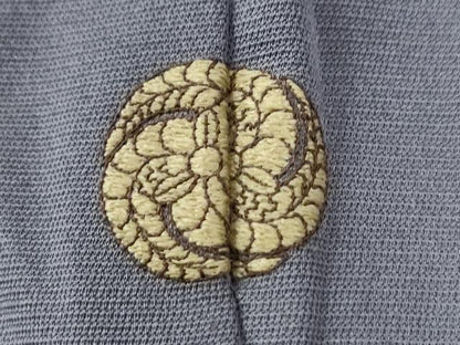 平和屋着物●訪問着　竹屋町刺繍　霞文　金彩　ロング丈　正絹　逸品　CABK7745yc
