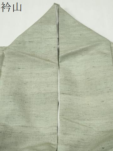 平和屋着物●上質な紬　霞文　正絹　逸品　CABK7746yc