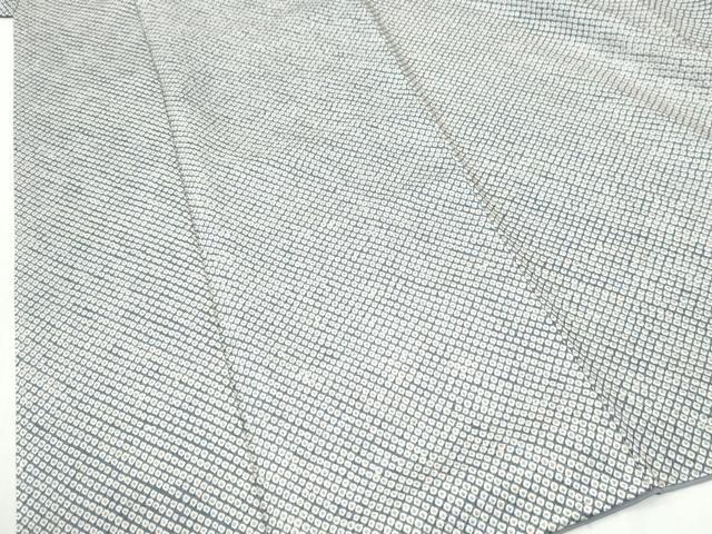 平和屋着物●大変加工の良い総絞り小紋　正絹　逸品　未使用　CABK7828yc