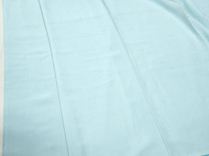 平和屋着物●上質な色無地　白藍色　正絹　逸品　未使用　CABK7837yc