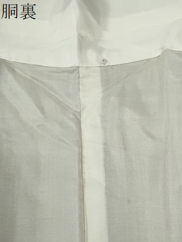 平和屋着物●上質な紬　霞文　正絹　逸品　CABK7975yc