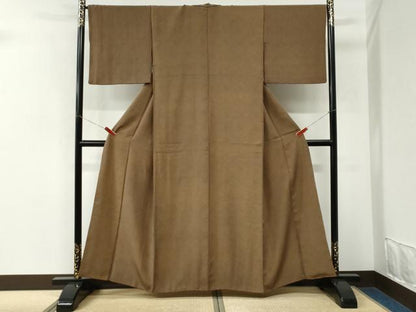 平和屋着物●江戸小紋　鮫小紋柄　正絹　逸品　CABK7977yc
