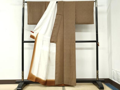 平和屋着物●江戸小紋　鮫小紋柄　正絹　逸品　CABK7977yc