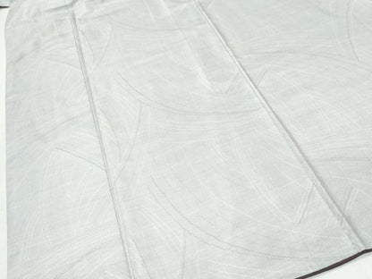 平和屋着物●本場大島紬　白大島　9マルキ　吉祥文　正絹　逸品　CABK7978yc