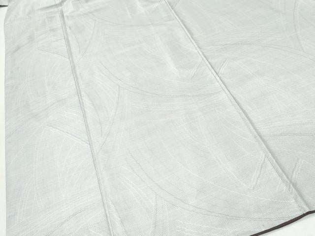 平和屋着物●本場大島紬　白大島　9マルキ　吉祥文　正絹　逸品　CABK7978yc