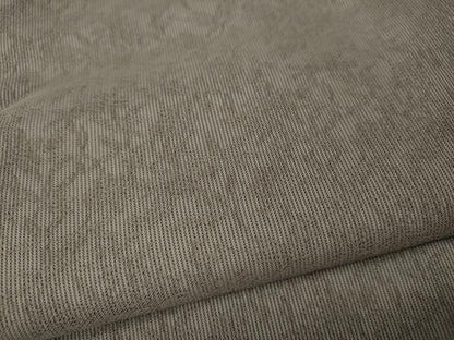 平和屋着物●男性　お召　桐竹鳳凰文　江戸鼠色　正絹　逸品　CABK8009ut