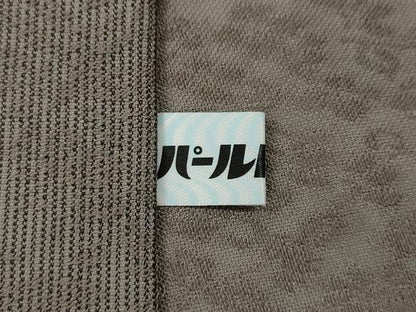 平和屋着物●男性　お召　桐竹鳳凰文　江戸鼠色　正絹　逸品　CABK8009ut