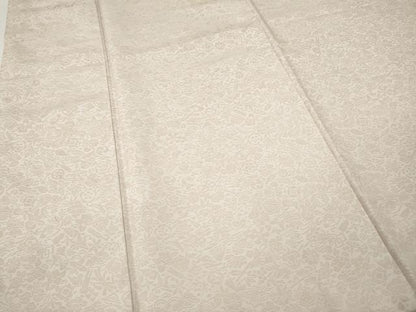 平和屋着物●男性　色無地　輪奈織　宝尽くし花文　灰桜色　正絹　逸品　CABK8010ut