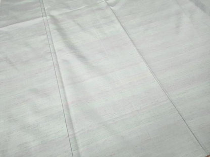 平和屋着物●紅花紬　米沢　新田秀次　白鳳　反端付き　正絹　逸品　CABK8027ut