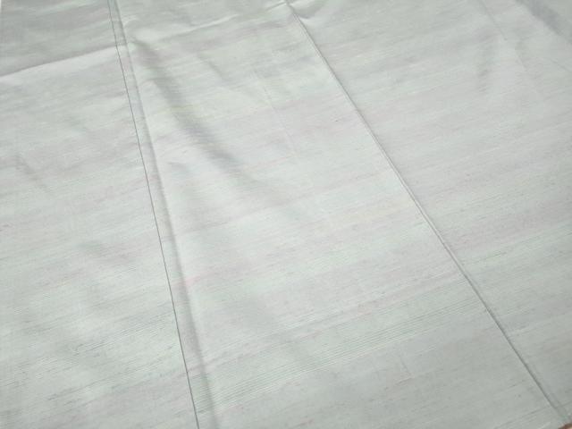 平和屋着物●紅花紬　米沢　新田秀次　白鳳　反端付き　正絹　逸品　CABK8027ut