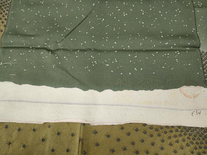平和屋着物●色留訪問着　絞り　刺繍　エ霞飛鳥文　暈し染め　銀通し地　反端付き　正絹　逸品　CABK8029ut