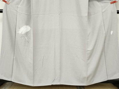 平和屋着物●豪華色留袖　鷺　伊と幸　反端付き　正絹　逸品　CABK8038ut