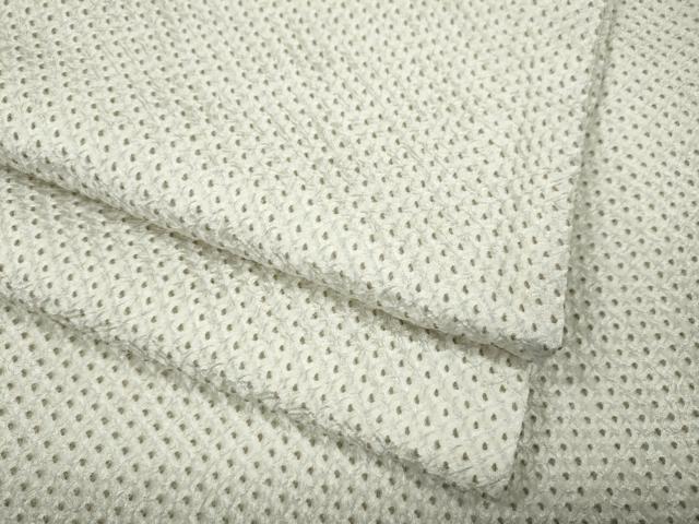 平和屋着物●大変加工の良い総絞り小紋　正絹　逸品　CABK8051ut