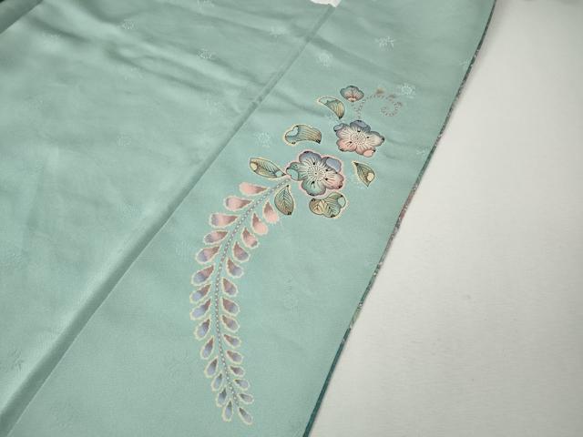 平和屋着物●訪問着　辻が花　絞り　暈し染め　金彩　正絹　逸品　CABK8067ut