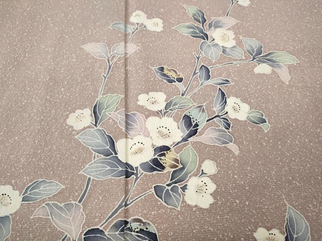 平和屋着物●訪問着　友禅　枝花文　正絹　逸品　CABK8073ut