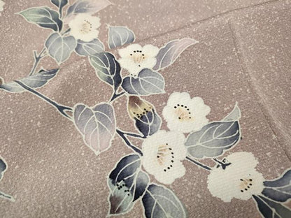 平和屋着物●訪問着　友禅　枝花文　正絹　逸品　CABK8073ut