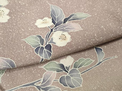 平和屋着物●訪問着　友禅　枝花文　正絹　逸品　CABK8073ut
