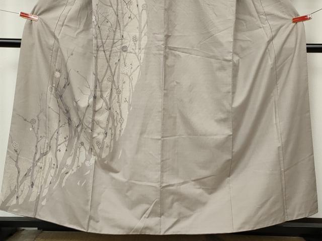 平和屋着物●訪問着　本場大島紬　9マルキ　枝花文　正絹　逸品　CABK8074ut