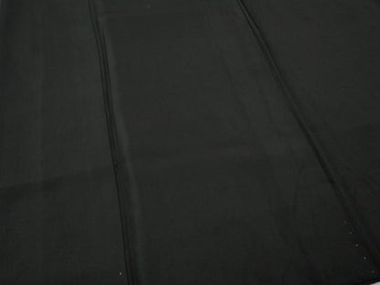 平和屋着物●男性　黒紋付　正絹　逸品　CABK8075ut