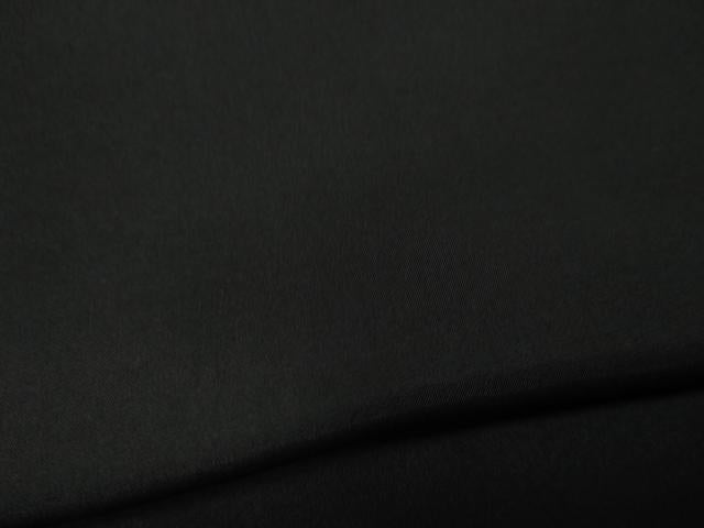 平和屋着物●男性　黒紋付　正絹　逸品　CABK8075ut