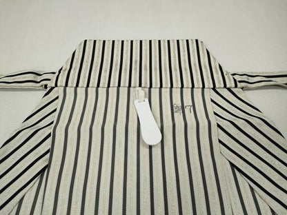 平和屋着物●男性　行灯袴　縞　銀糸　正絹　逸品　CABK8079ut