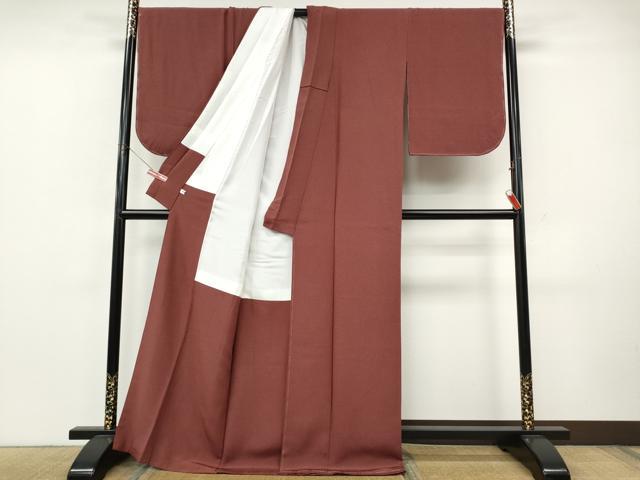 平和屋着物●伝統工芸師　服部光擴　江戸小紋　堅牢染　百福到来　反端付き　正絹　逸品　未使用　CABK8083ut