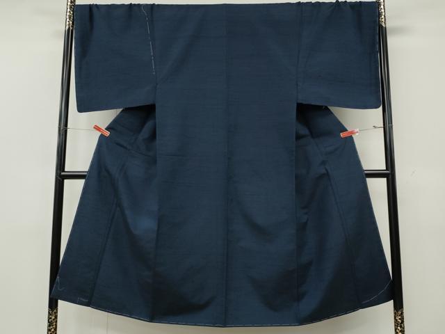 平和屋着物●男性　紬　霞文　キングサイズ　正絹　逸品　CABK8099ut