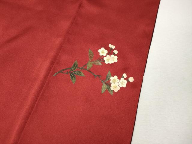 平和屋着物●訪問着　作家物　枝花文　暈し染め　金彩　正絹　逸品　CABK8112ut