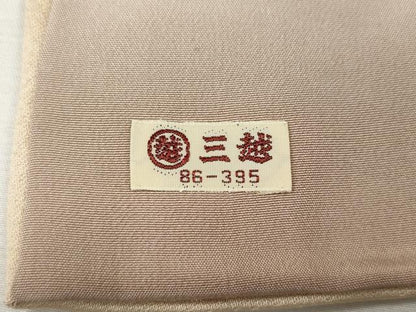 平和屋着物●訪問着　駒刺繍　竹　暈し染め　三越扱い　正絹　逸品　CABK8122ut